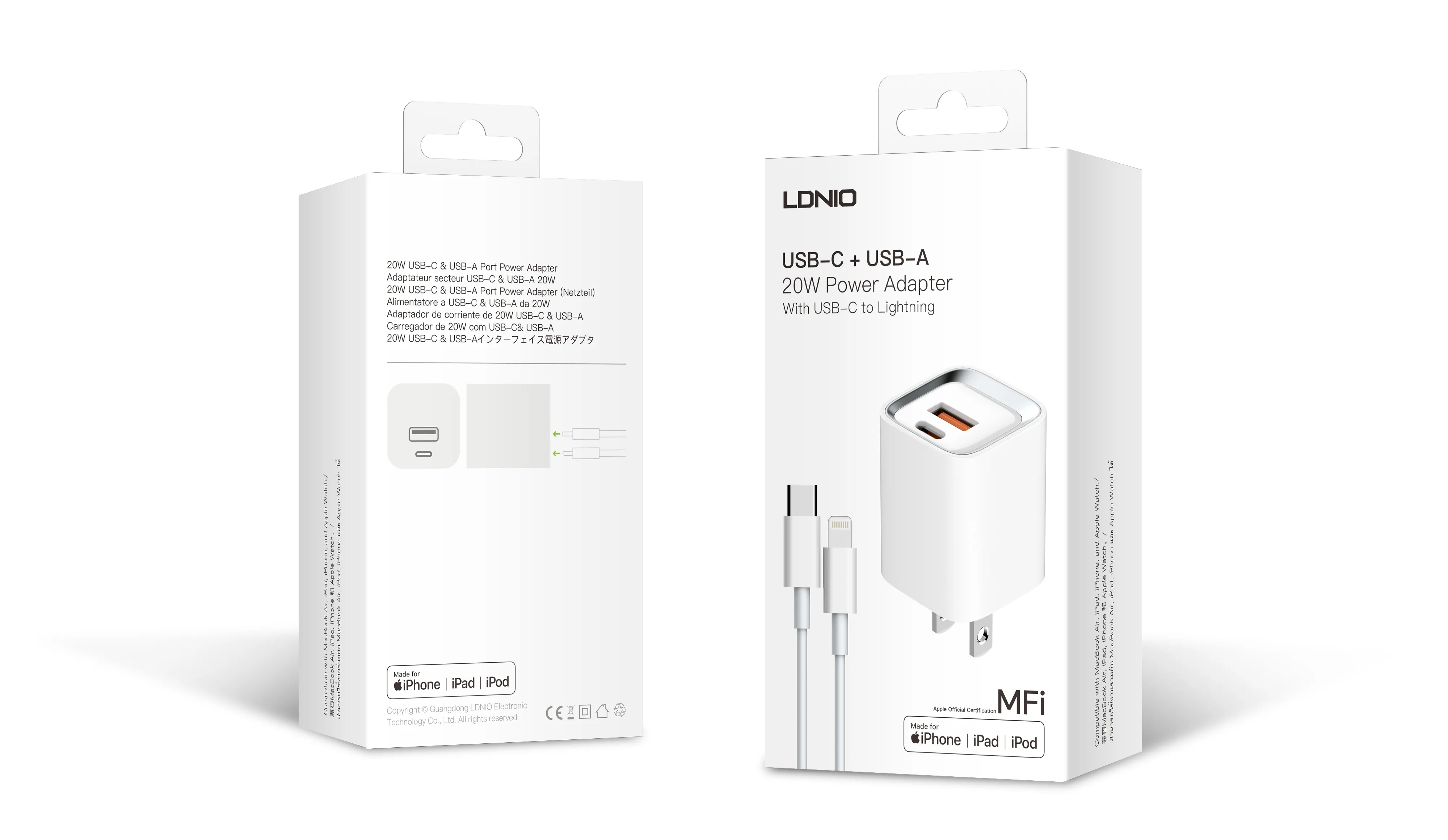 Cargador Mfi (certificado apple) (A2318M)